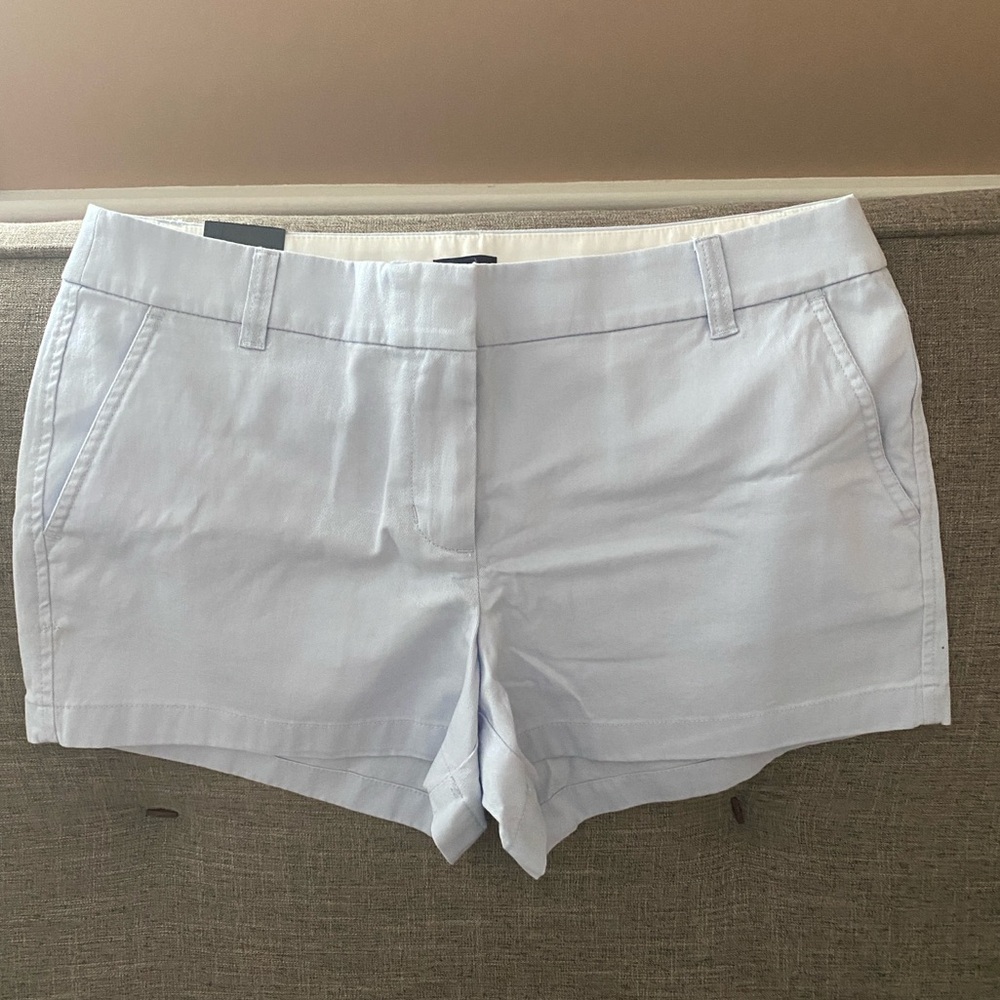 J. Crew Light Blue Shorts with Crisp Cotton Design
